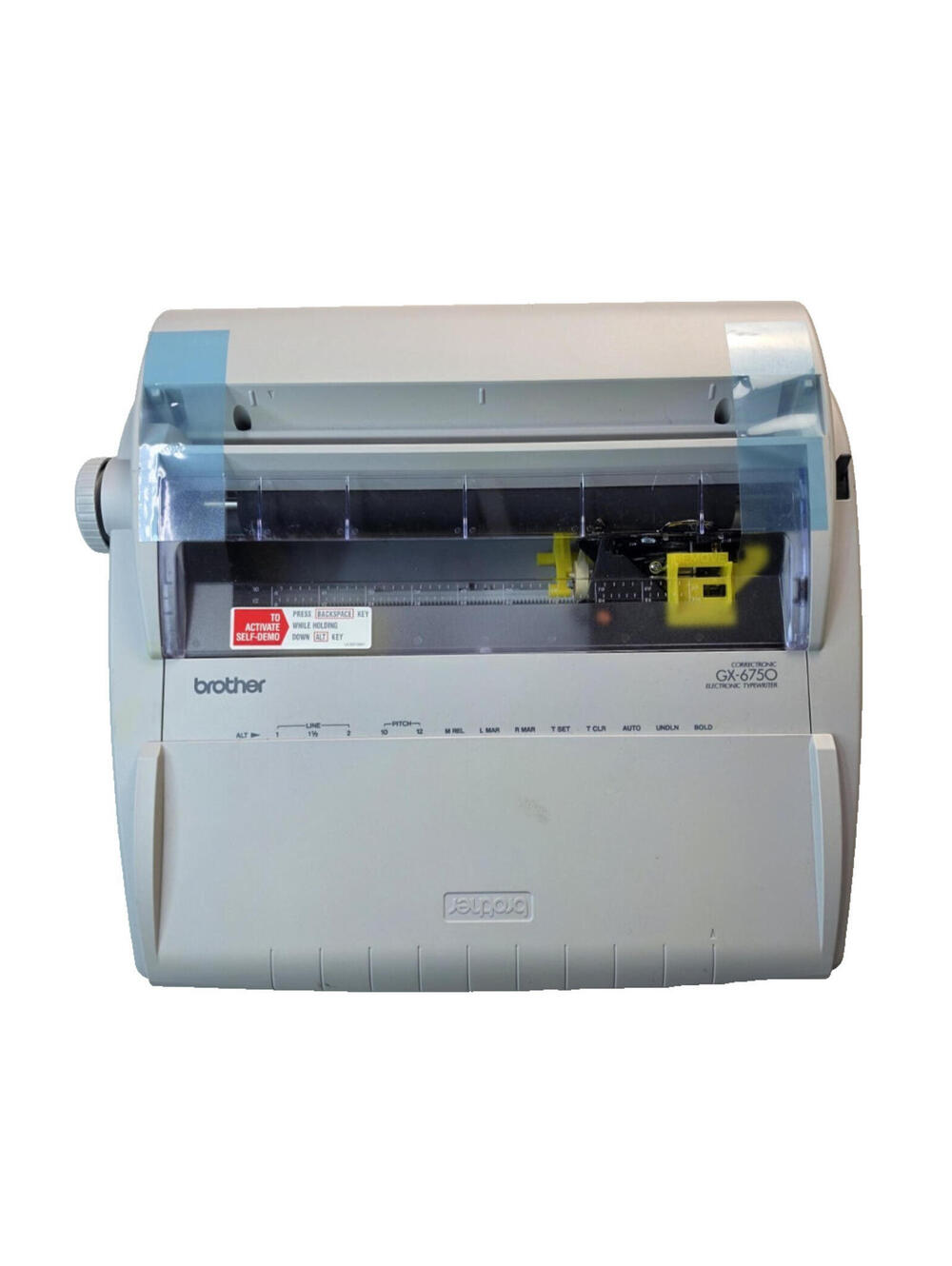 Brother GX-6750 Daisy Wheel Correctronic Electronic Typewriter NEW No Box